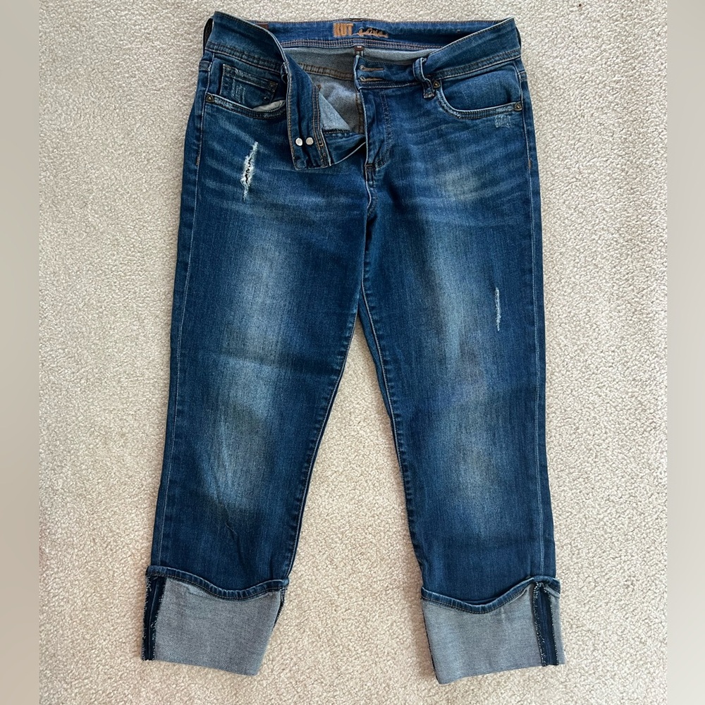 Kut Women’s Size 10 cuffed capri #7